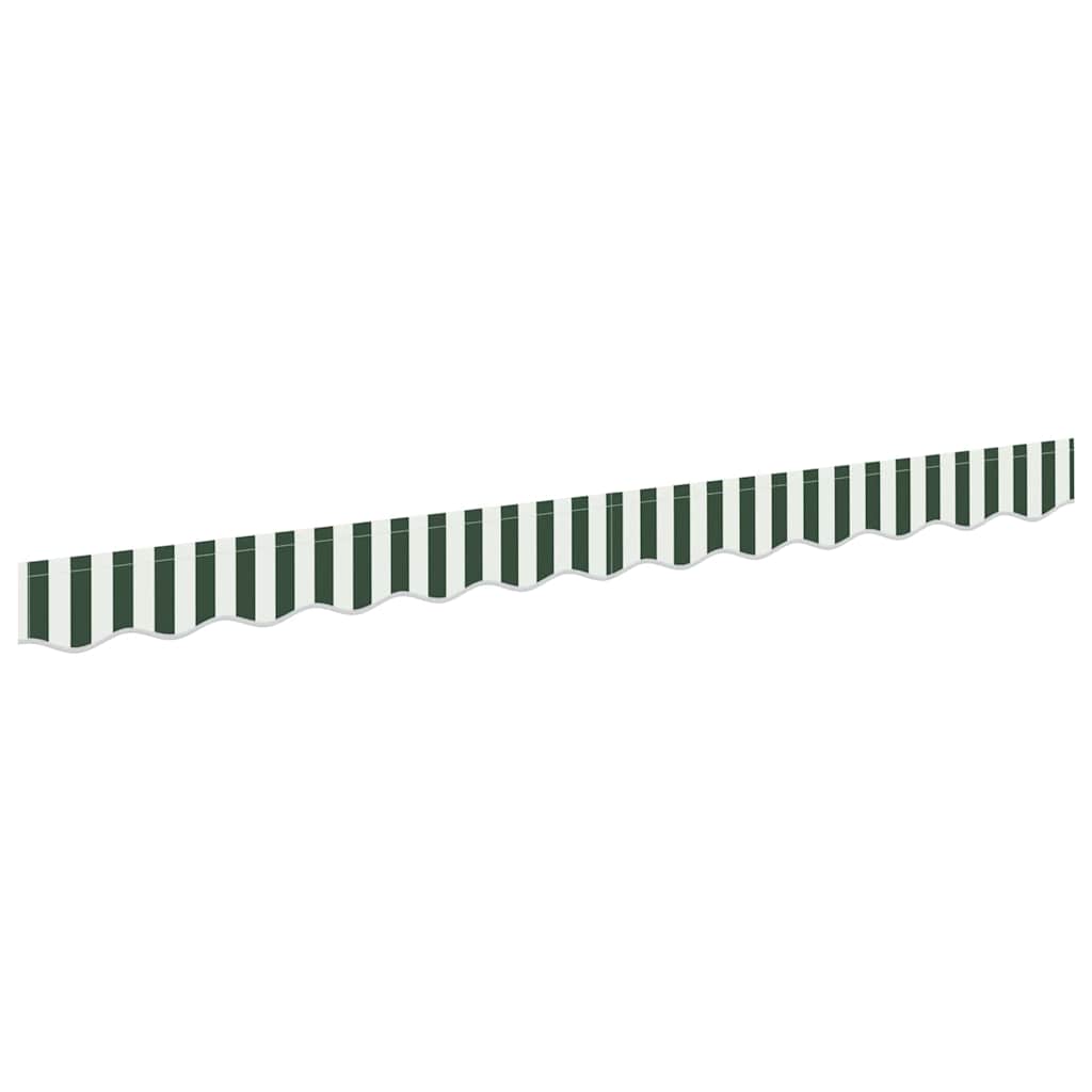 Markies Valance 2.3 X 0.2 M Canvas Groen En Wit 2.5 m
