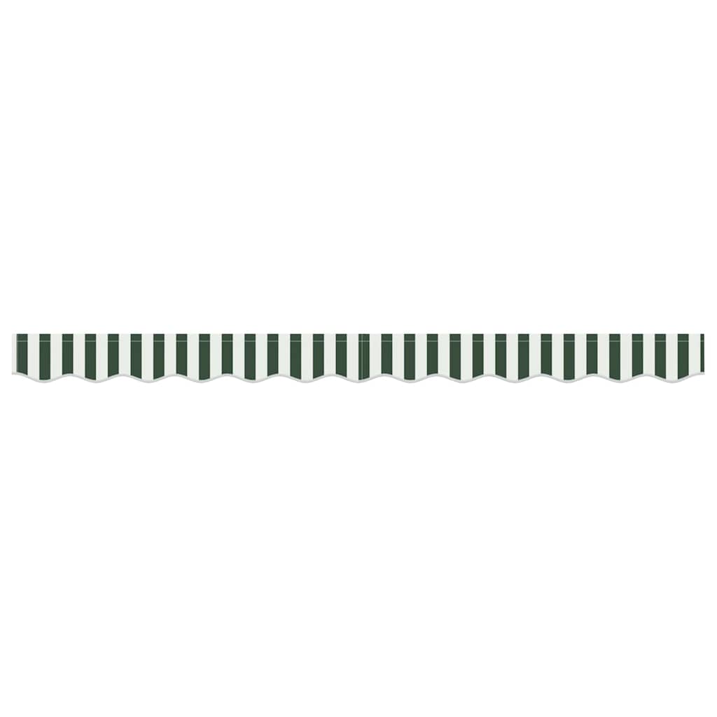 Markies Valance 2.3 X 0.2 M Canvas Groen En Wit 2.5 m