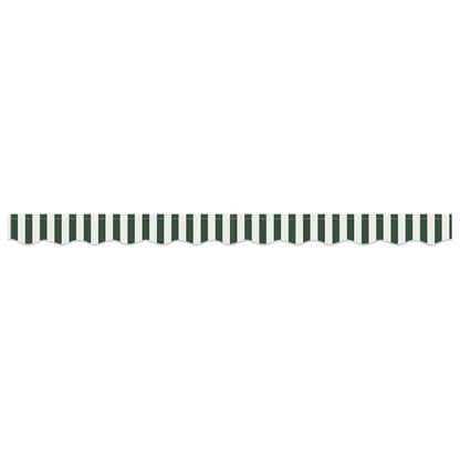 Markies Valance 2.3 X 0.2 M Canvas Groen En Wit 2.5 m
