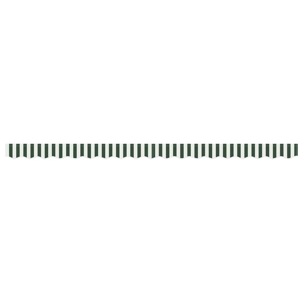 Markies Valance 3.8 X 0.2 M Canvas Groen En Wit 4 m