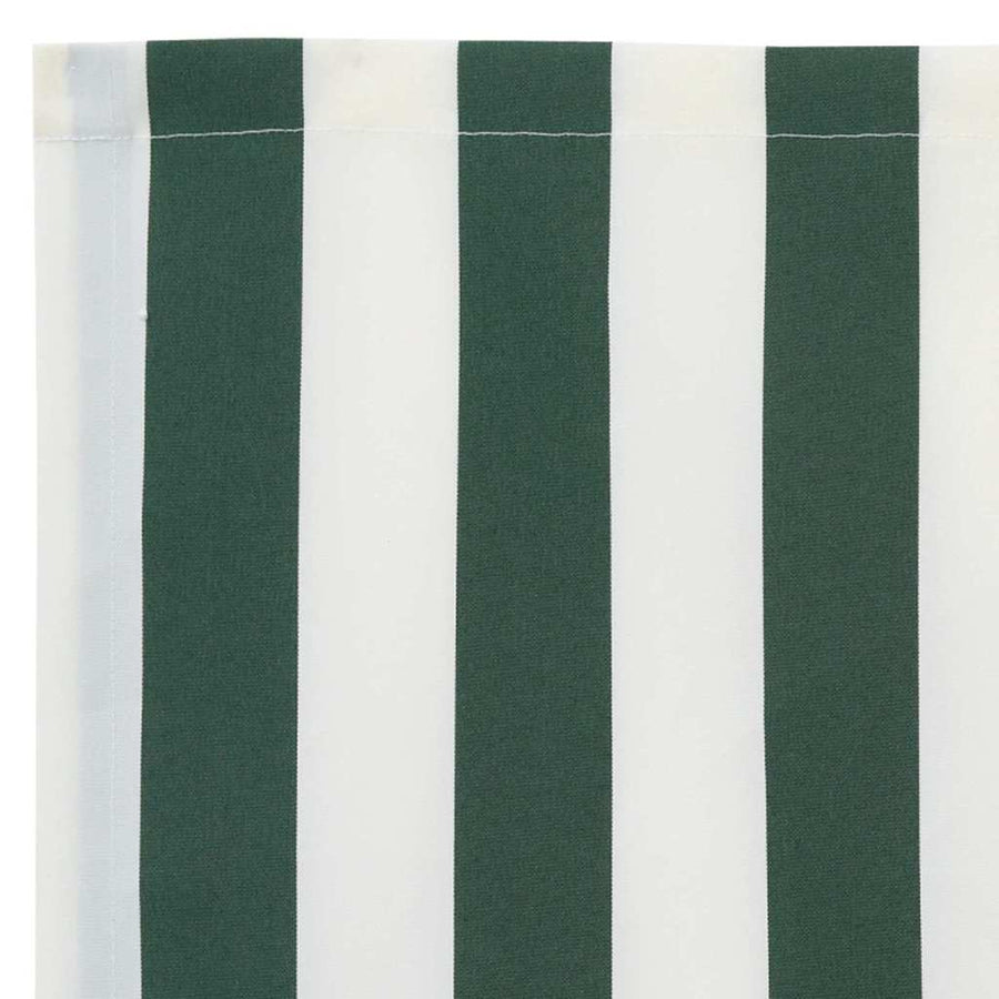 Markies Valance 4.3 X 0.2 M Canvas Groen En Wit 4.5 m