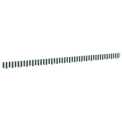 Markies Valance 4.3 X 0.2 M Canvas Groen En Wit 4.5 m