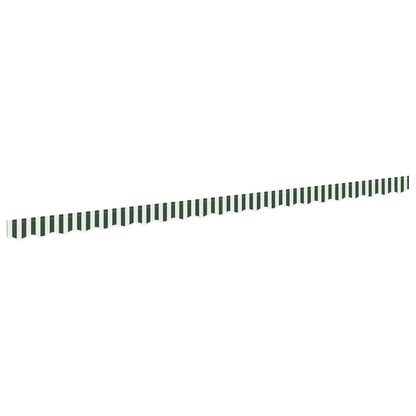 Markies Valance 4.8 X 0.2 M Canvas Groen En Wit 5 m