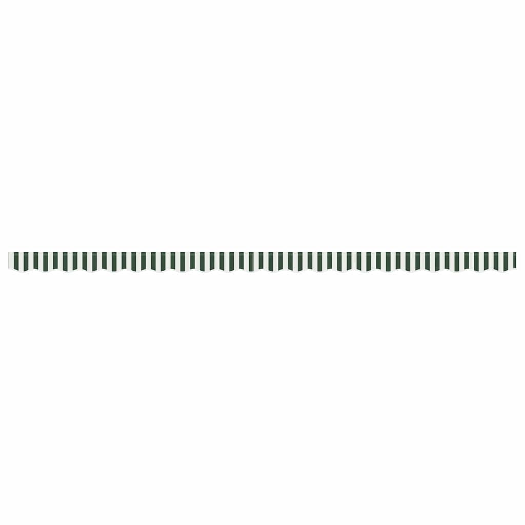 Markies Valance 4.8 X 0.2 M Canvas Groen En Wit 5 m