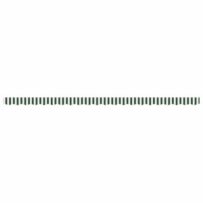 Markies Valance 4.8 X 0.2 M Canvas Groen En Wit 5 m