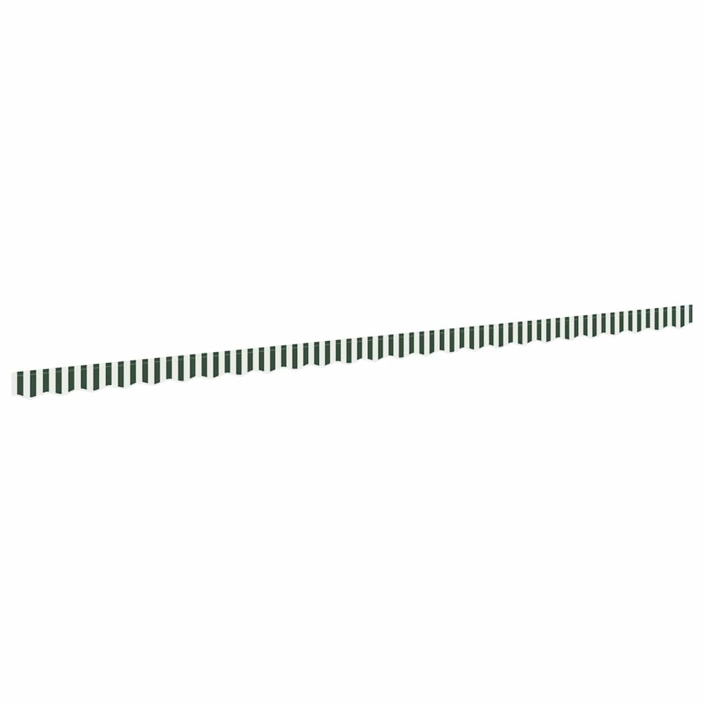 Markies Valance 5.8 X 0.2 M Canvas Groen En Wit 6 m