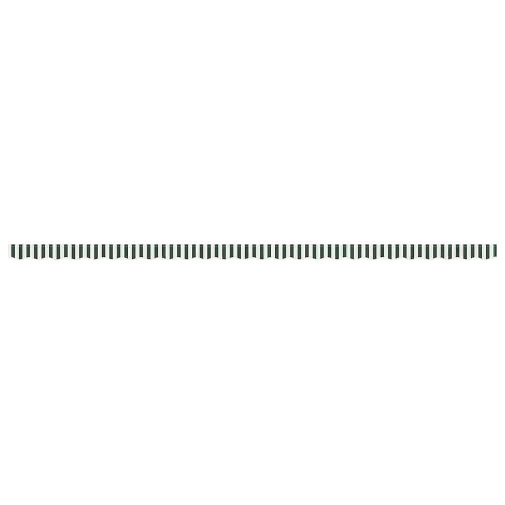 Markies Valance 5.8 X 0.2 M Canvas Groen En Wit 6 m
