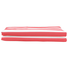 Zonnescherm Vervangingen Rood en Wit 1000 x 160 cm
