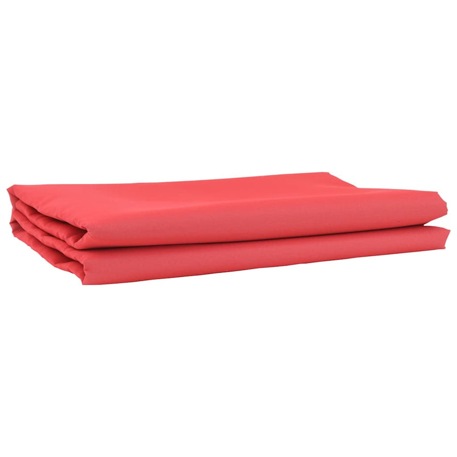 Zonnescherm Vervangingen Rood 1000 x 160 cm Polyester Canvas
