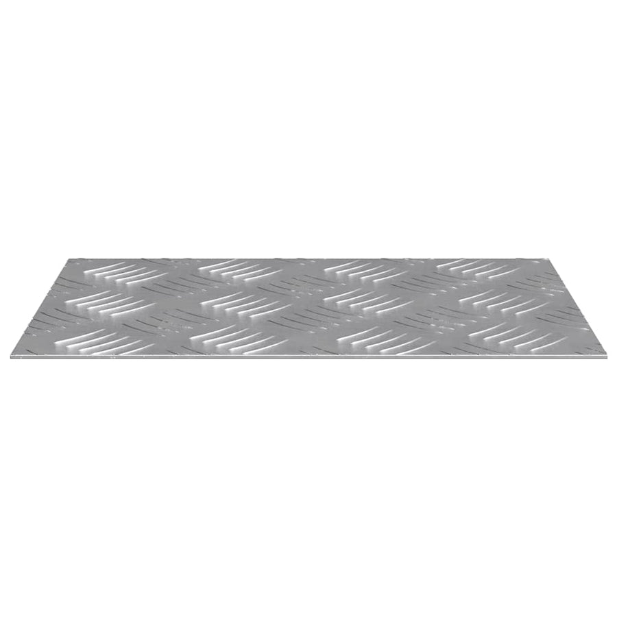 Trap Tread Rechthoekig 2 pcs Zilver 30 x 20 cm Aluminium