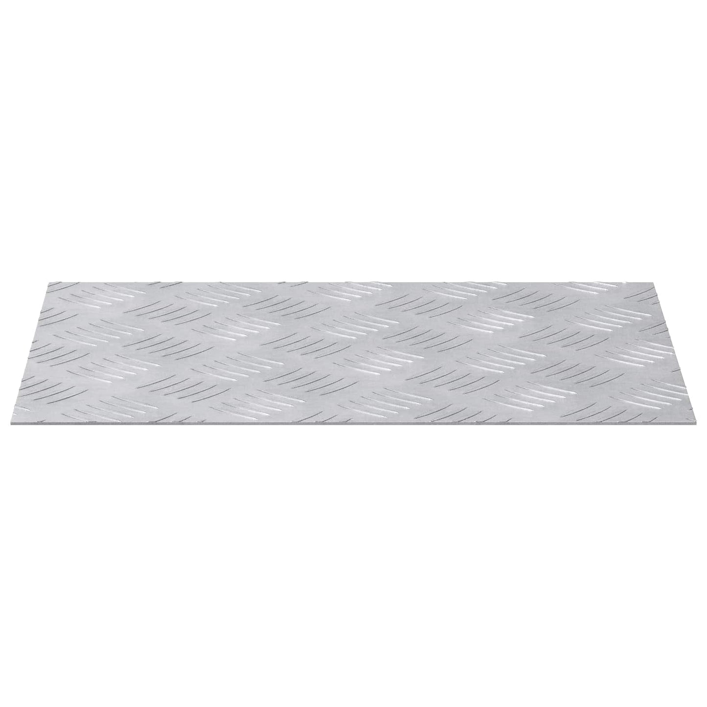 Trap Tread Rechthoekig 2 pcs Zilver 40 x 30 cm Aluminium