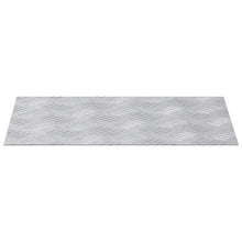 Trap Tread Rechthoekig 2 pcs Zilver 40 x 30 cm Aluminium