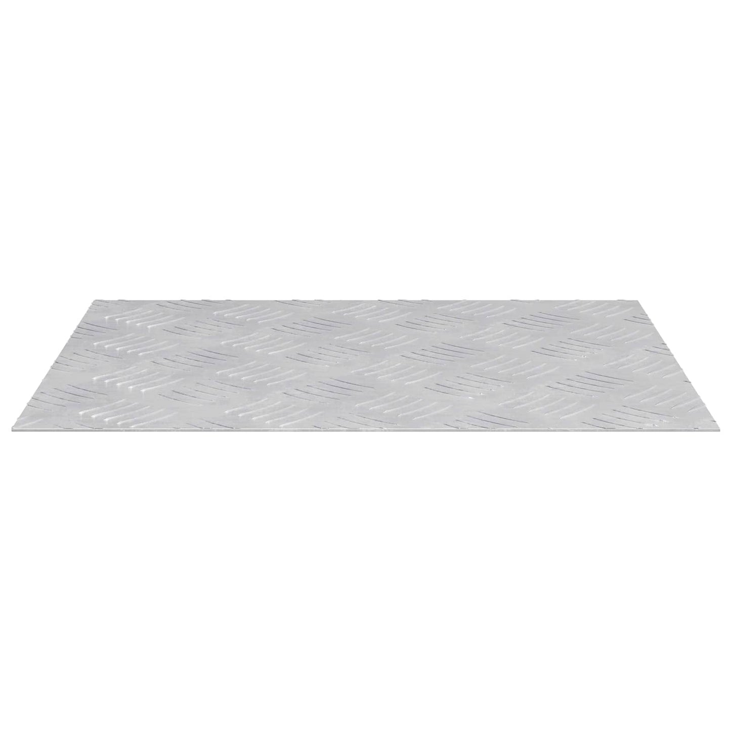 Checker Plaat 2 pcs Zilver 50 x 40 cm Aluminium