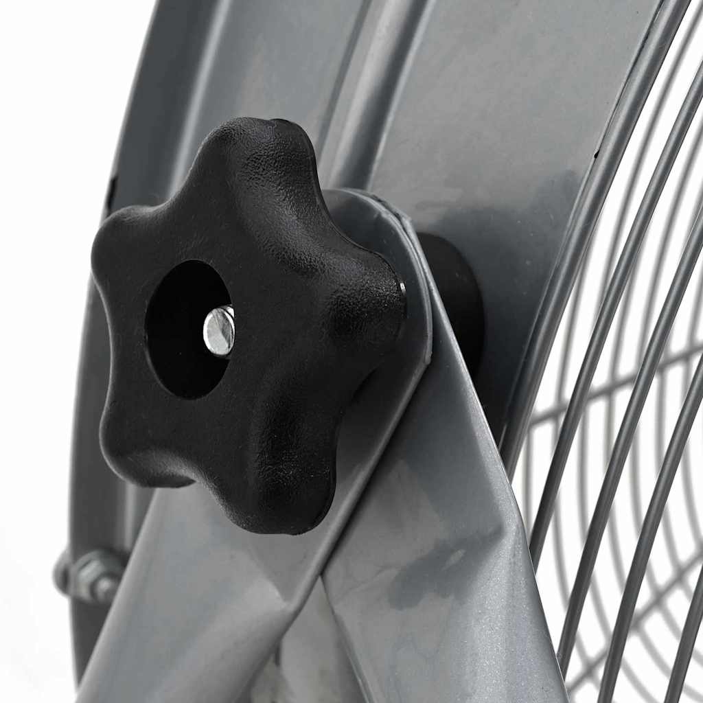 Trommelventilator met wiel Zilver 73 x 42 x 70 cm Aluminium