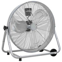 Trommelventilator met wiel Zilver 73 x 42 x 70 cm Aluminium