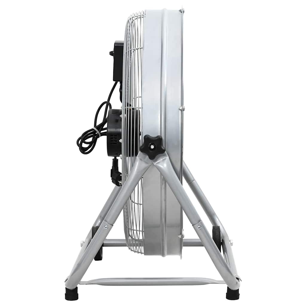 Trommelventilator met wiel Zilver 73 x 42 x 70 cm Aluminium