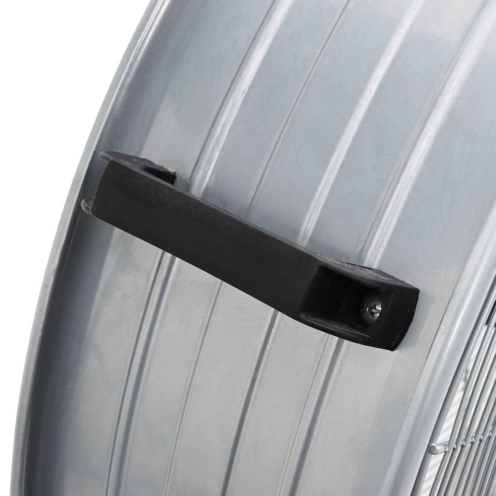Trommelventilator met wiel Zilver 79 x 37 x 82 cm Aluminium