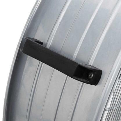 Trommelventilator met wiel Zilver 79 x 37 x 82 cm Aluminium