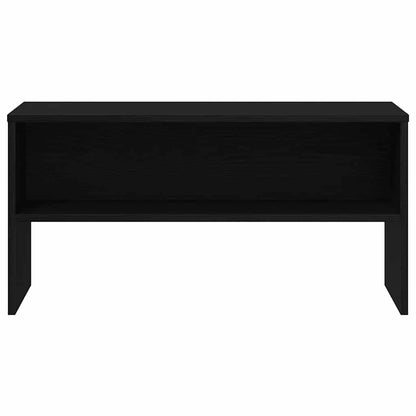 Tv-Meubel 80X40X40 Cm Spaanplaat Kleurig Zwart eiken