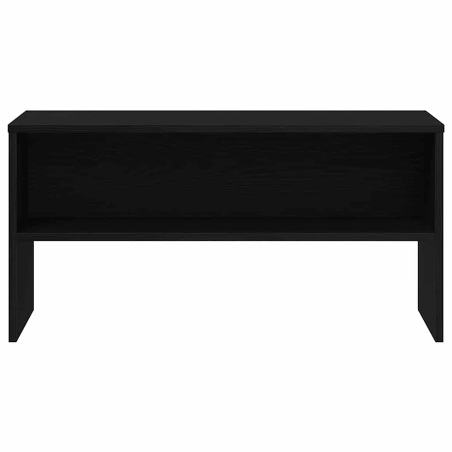 Tv-Meubel 80X40X40 Cm Spaanplaat Kleurig Zwart eiken