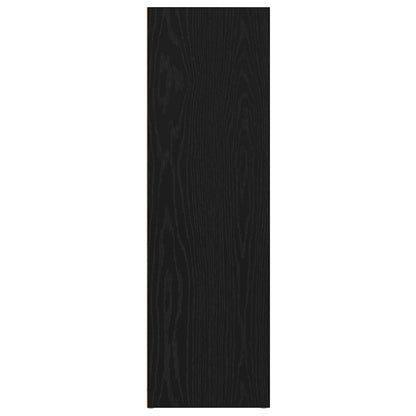 Boekenkast Zwart Eiken 66x30x98 cm Engineered Wood