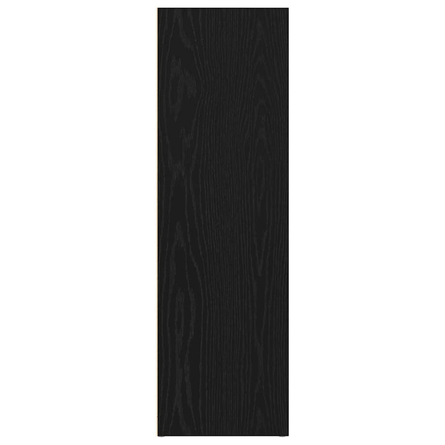 Boekenkast Zwart Eiken 66x30x98 cm Engineered Wood