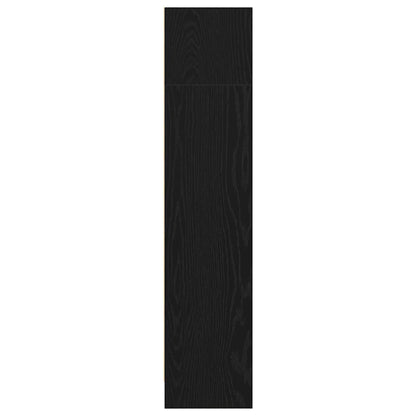 Boekenkast Zwart Eiken 40x24x109 cm Engineered Wood