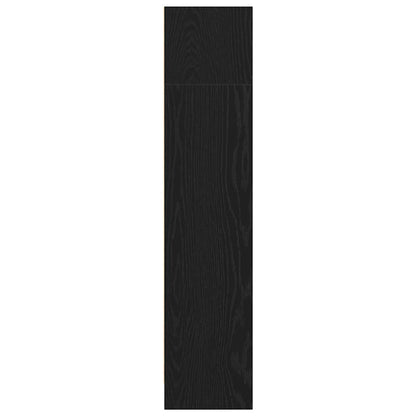 Boekenkast Zwart Eiken 60x24x109 cm Engineered Wood