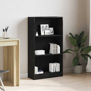 Boekenkast 60x24x109 cm zwart eiken engineered wood