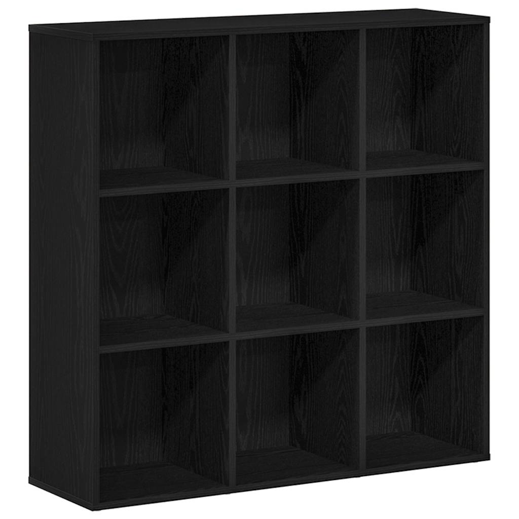 Boekenkast Zwart Eiken 98x29x97,5 cm Engineered Wood