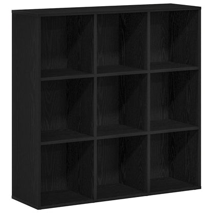 Boekenkast Zwart Eiken 98x29x97,5 cm Engineered Wood