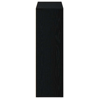 Boekenkast Zwart Eiken 98x29x97,5 cm Engineered Wood