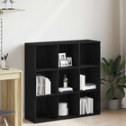 Boekenkast 98x29x97,5 cm zwart engineered wood