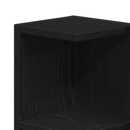 | Spiegelkast | Zwart Eiken 80 x 20,5 x 64 cm Bewerkt hout