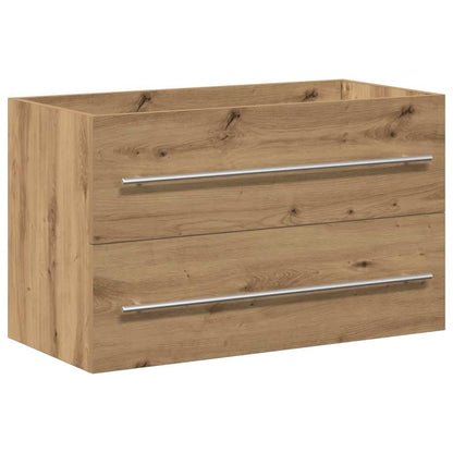 Badkamer wastafelkast Artisan Oak 80x38,5x48 cm Engineered Wood
