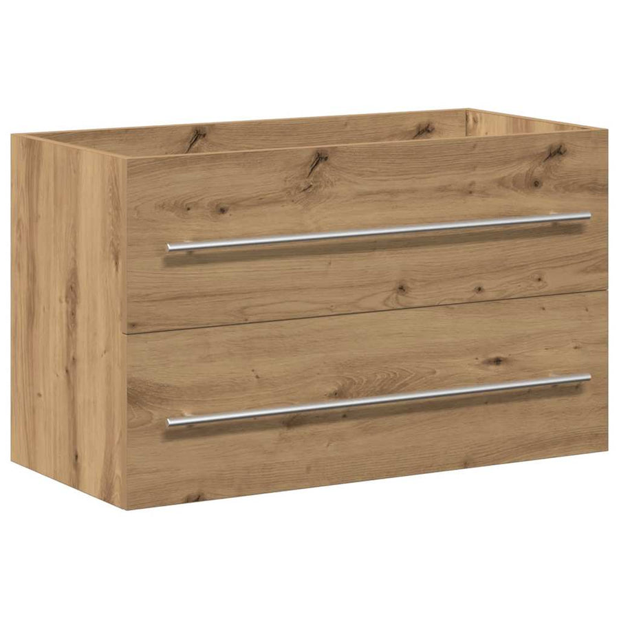 Badkamer wastafelkast Artisan Oak 80x38,5x48 cm Engineered Wood