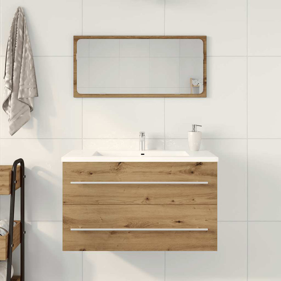 Badkamer wastafelkast Artisan Oak 80x38,5x48 cm Engineered Wood