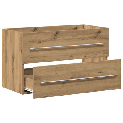 Badkamer wastafelkast Artisan Oak 80x38,5x48 cm Engineered Wood