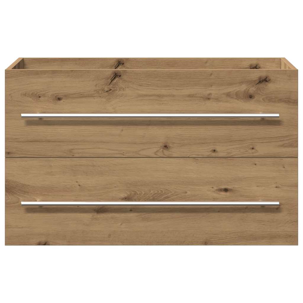Badkamer wastafelkast Artisan Oak 80x38,5x48 cm Engineered Wood