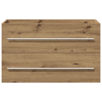 Badkamer wastafelkast Artisan Oak 80x38,5x48 cm Engineered Wood