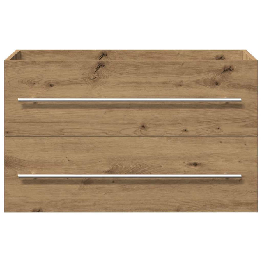 Badkamer wastafelkast Artisan Oak 80x38,5x48 cm Engineered Wood