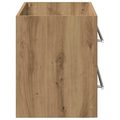 Badkamer wastafelkast Artisan Oak 80x38,5x48 cm Engineered Wood