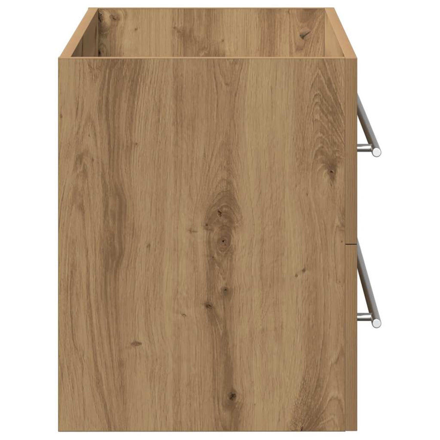 Badkamer wastafelkast Artisan Oak 80x38,5x48 cm Engineered Wood