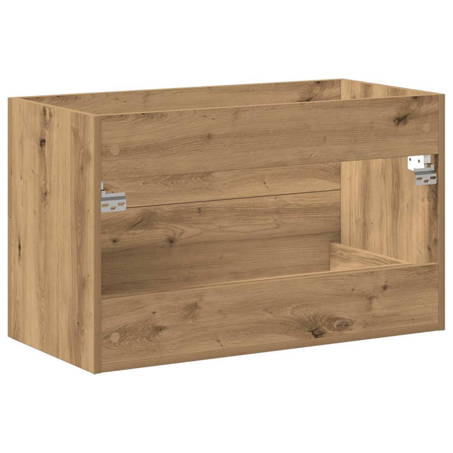 Badkamer wastafelkast Artisan Oak 80x38,5x48 cm Engineered Wood