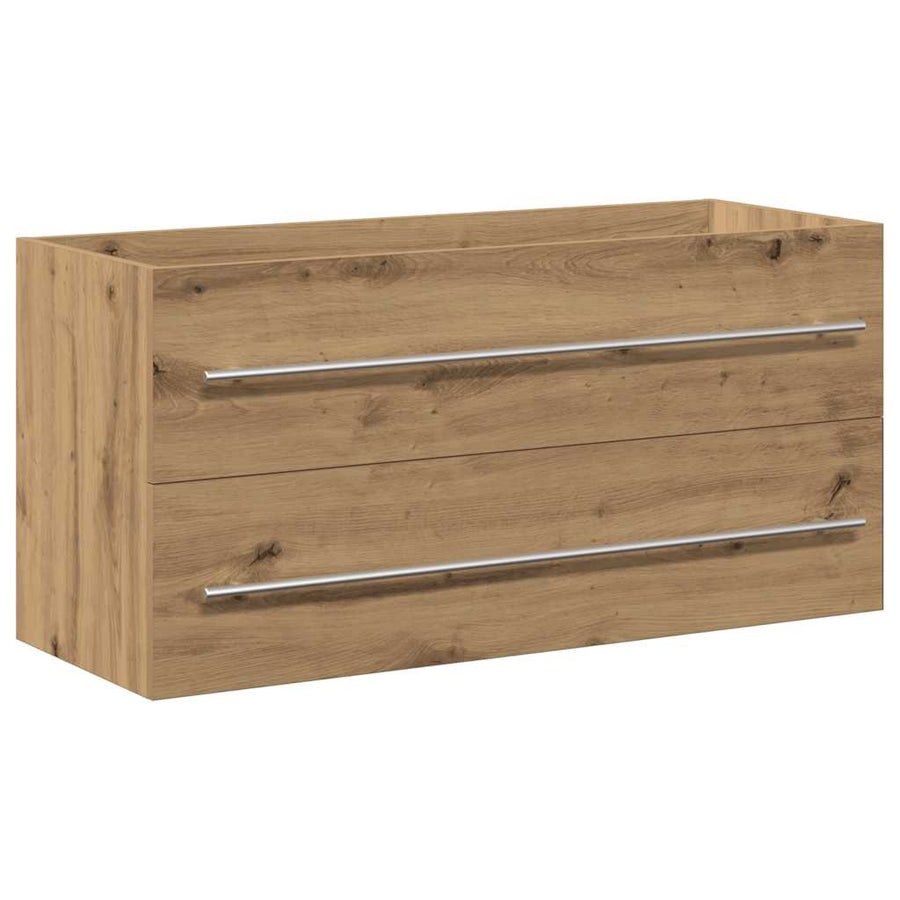 Badkamer Wastafelkast Artisan Oak 100X38,5X48 Cm Engineered Wood Artisanaal Eikenkleurig 100 x 38.5 x 48 cm