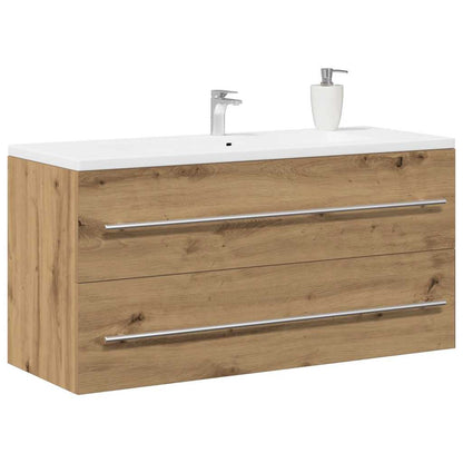Badkamer Wastafelkast Artisan Oak 100X38,5X48 Cm Engineered Wood Artisanaal Eikenkleurig 100 x 38.5 x 48 cm