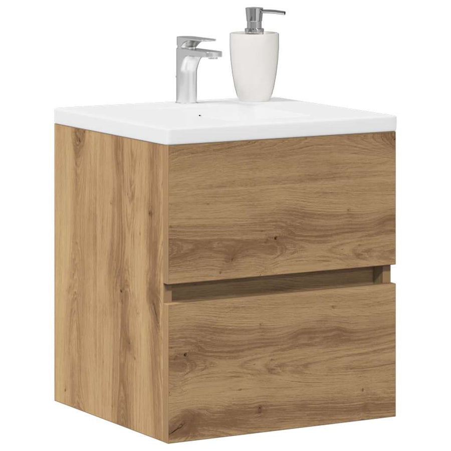 Badkamer wastafelkast Artisan Oak 41x38,5x45 cm Engineered Wood