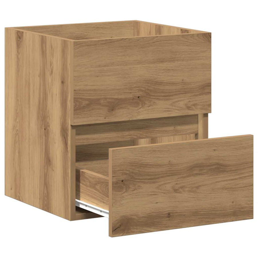 Badkamer wastafelkast Artisan Oak 41x38,5x45 cm Engineered Wood