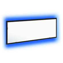 LED Badkamer Spiegel Zwart Eiken 100 x 8,5 x 37 cm Glas