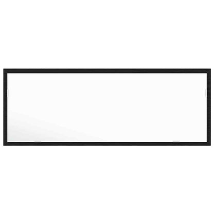 LED Badkamer Spiegel Zwart Eiken 100 x 8,5 x 37 cm Glas